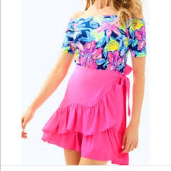 Lilly Pulitzer Dresses & Skirts - Lilly Pulitzer Pink Nessa Skirt NEW!